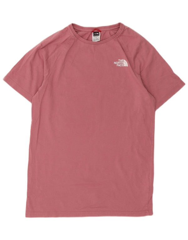 The North Face Camiseta gráfica para hombre Top Small Pink Cotton