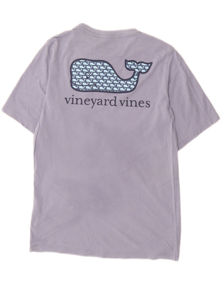 VINEYARD VINES Camiseta gráfica para niño 12-13 años Algodón Morado Medio
