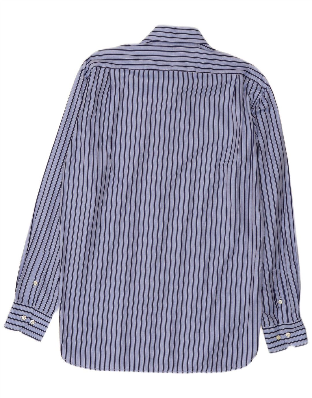 Camisa Massimo Dutti Hombre Talla 42 16 1/2 Grande Azul Rayas
