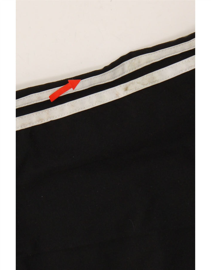 ADIDAS Mens Tracksuit Trousers Joggers Large  Black Polyester Vintage Adidas and Second-Hand Adidas from Messina Hembry 