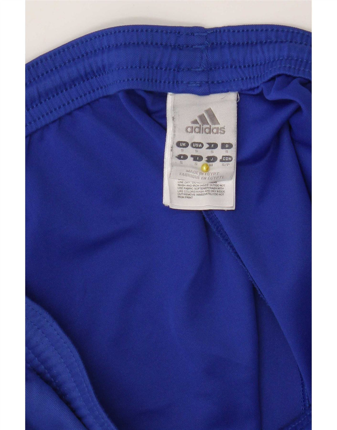 Adidas Mens Climalite Sport Shorts Pequeño Azul Poliéster