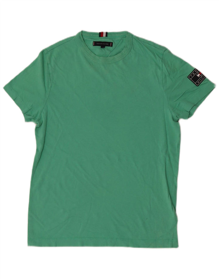 Camiseta Tommy Hilfiger Hombre Top Small Verde Algodón