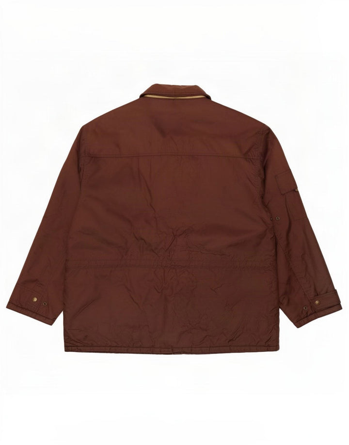 Lee Chaqueta acolchada para hombre UK 42 XL Nylon marrón