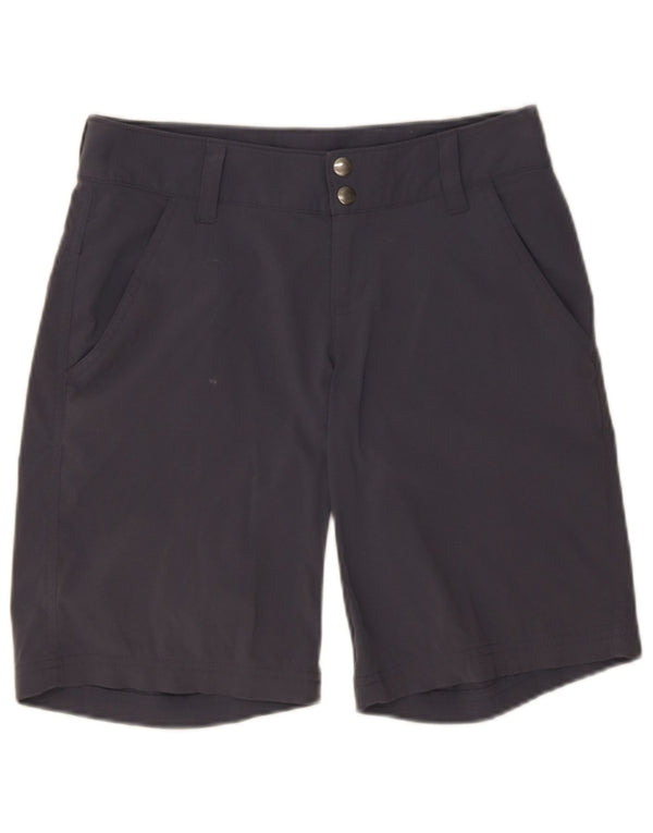 Columbia Bermudas de senderismo para mujer US 2 XS W28 Nylon azul marino