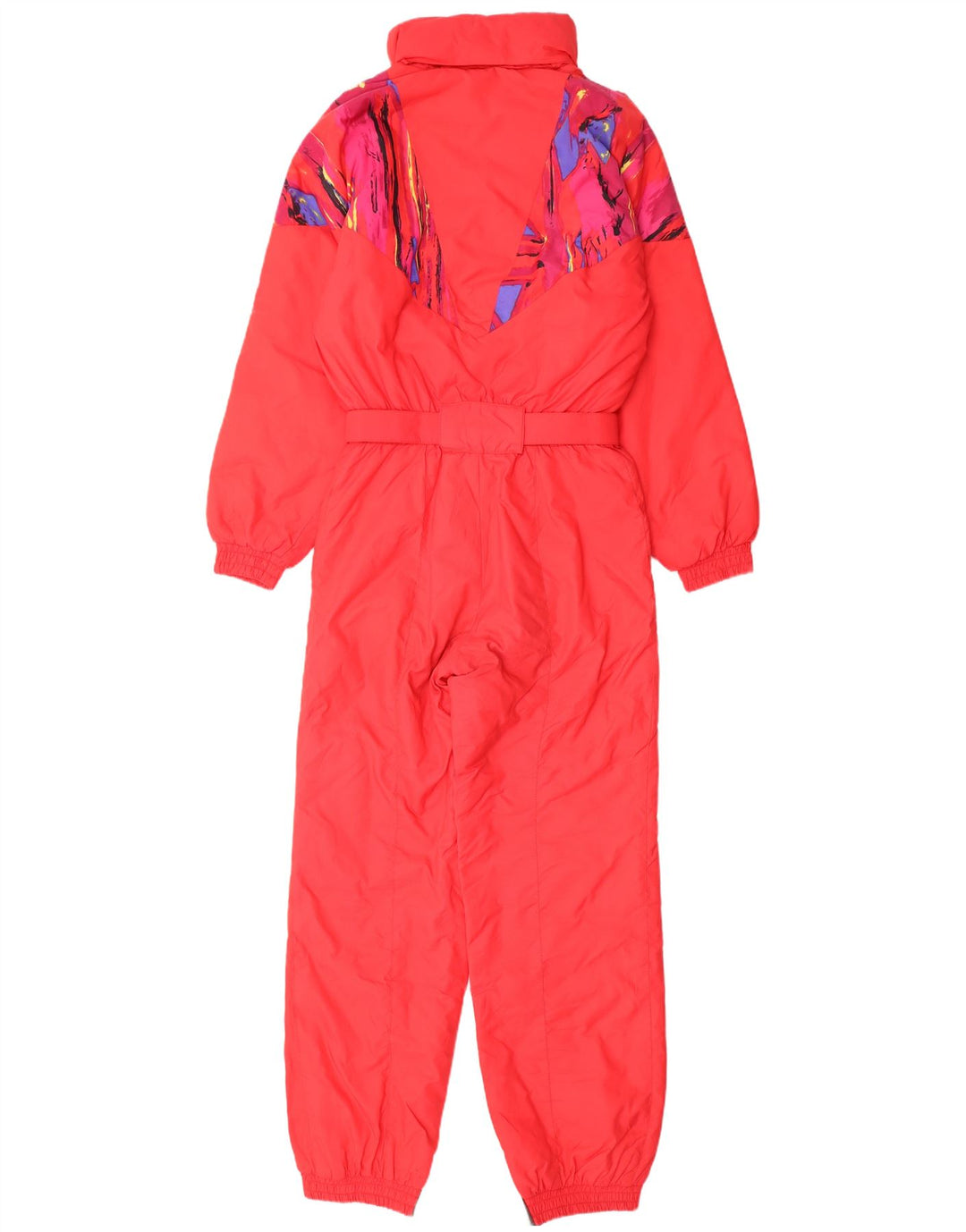 Mono de esquí con capucha Fila para mujer IT 44 Medium Red Geométrico