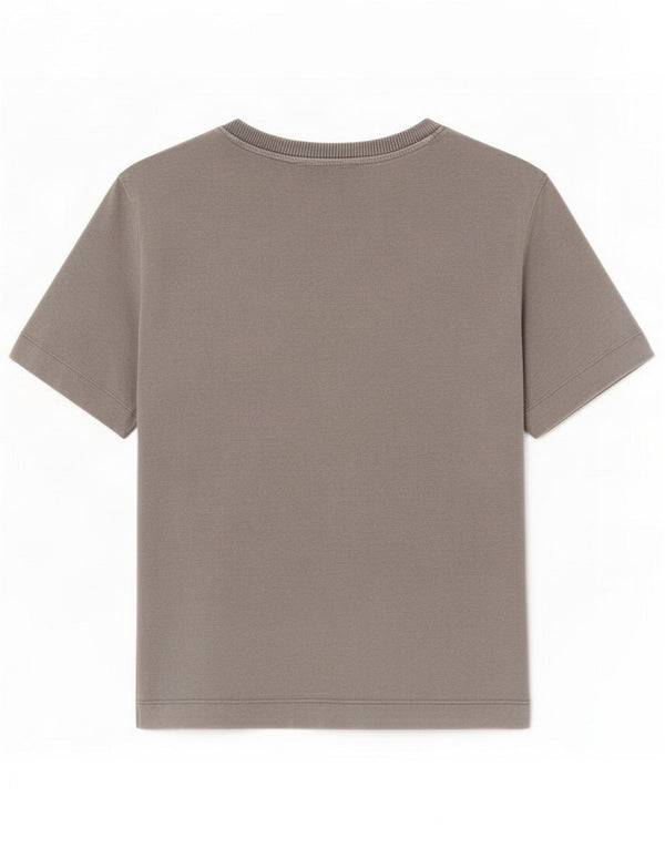 Zara Camiseta Mujer Top UK 46 Large Grey