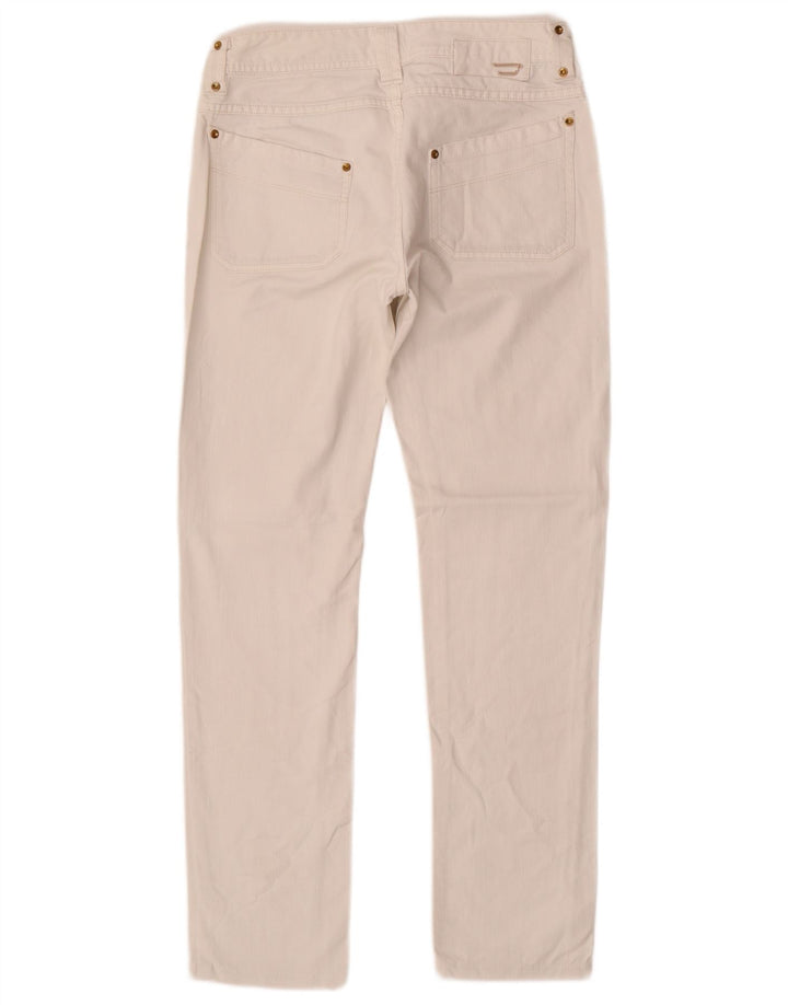 DIESEL Vaqueros Rectos Mujer W27 L29 Blanco Algodón