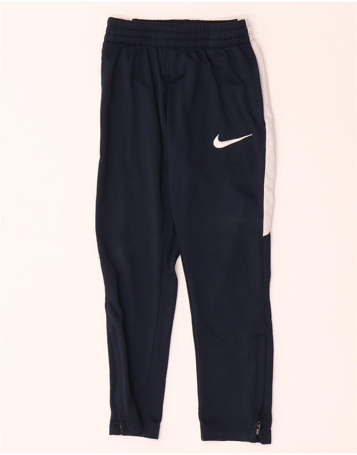 Nike Pantalones de chándal para niños 6-7 años Grande Azul Marino Colorblock