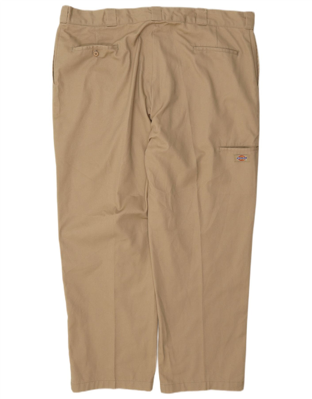 Dickies Pantalón cargo recto para hombre W44 L32 Poliéster beige