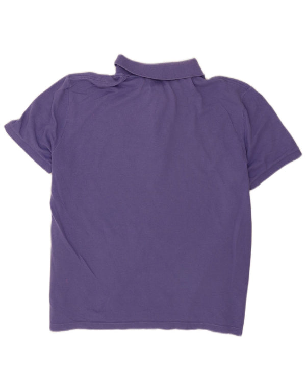 Lacoste Polo Slim Fit para Hombre Talla 6 XL Algodón Púrpura