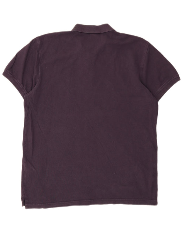 Levi's Polo de corte estándar para hombre de algodón morado grande