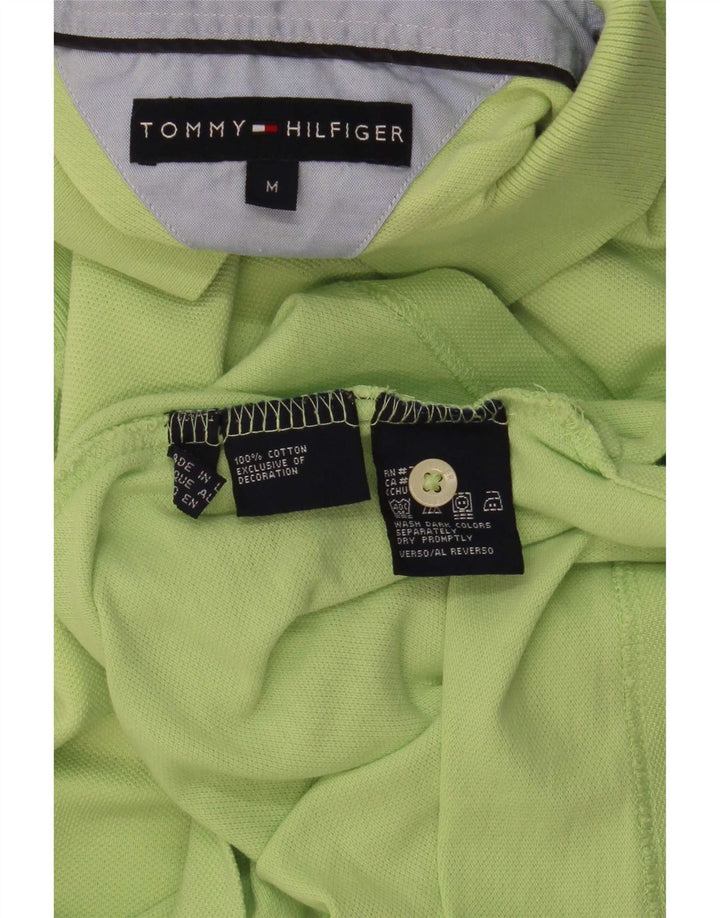 Polo Tommy Hilfiger Hombre Algodón Verde Medio