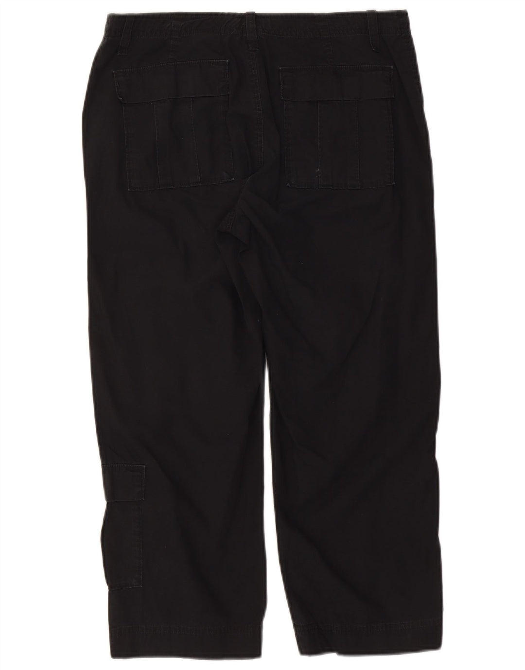 Eddie Bauer Pantalones Capri Vashon Fit para Mujer US 8 Medium W30 L22 Negro