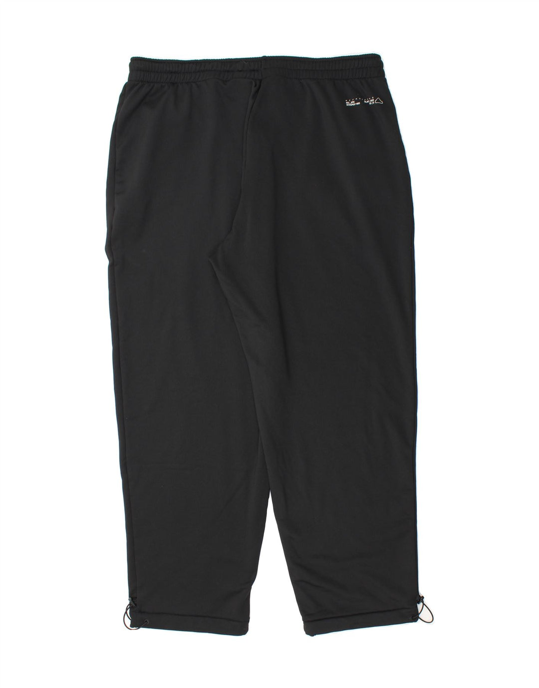 ADIDAS Womens Tracksuit Trousers UK 24/26 2XL  Black Polyester Vintage Adidas and Second-Hand Adidas from Messina Hembry 