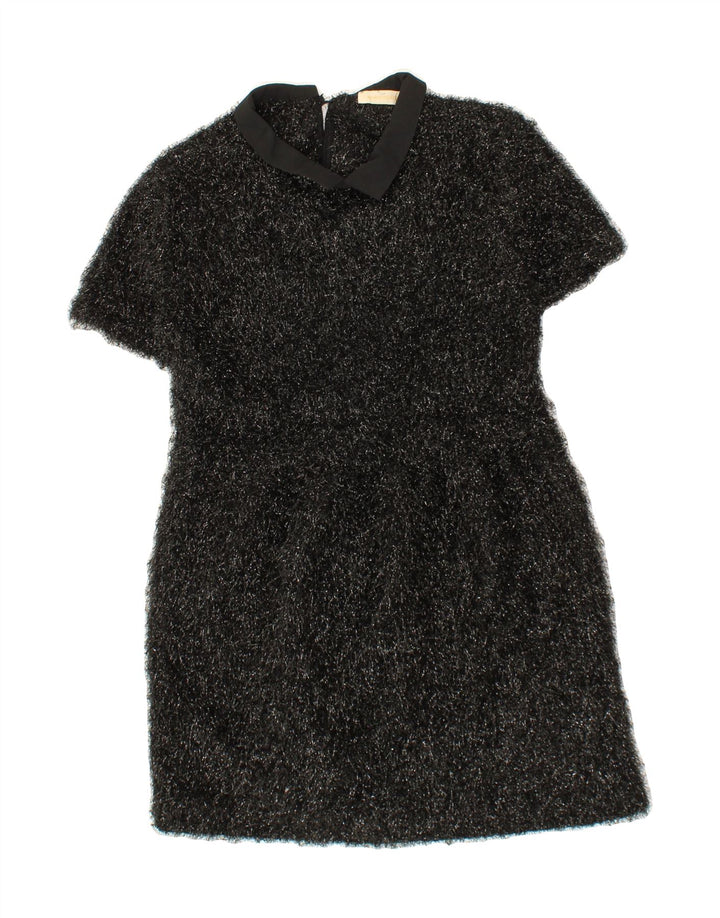 NEW COLLECTION Womens A-Line Dress UK 12 Medium Black Polyester Vintage New Collection and Second-Hand New Collection from Messina Hembry 