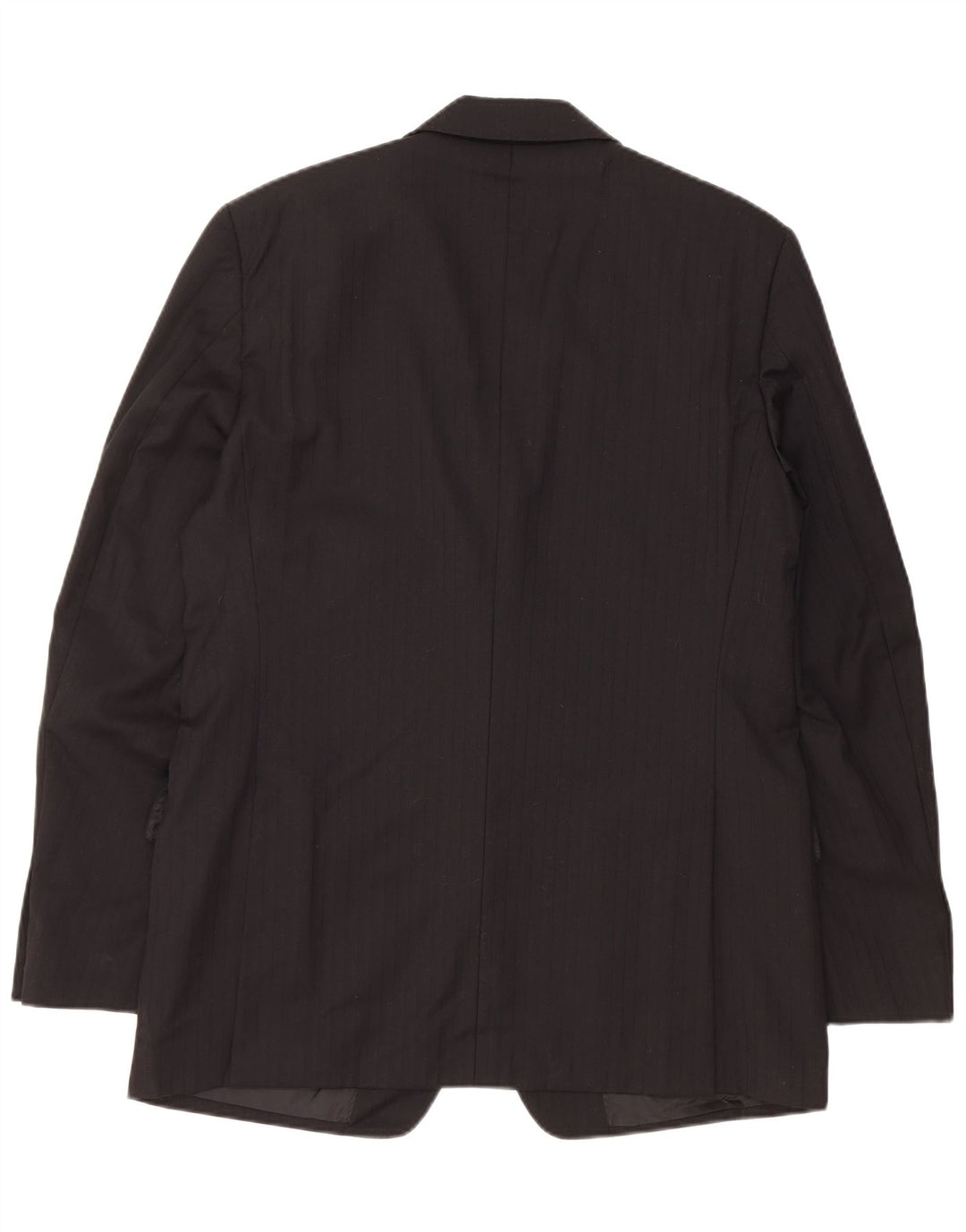 HUGO BOSS Chaqueta tipo blazer de 2 botones para hombre EU 50 Grande a rayas negras