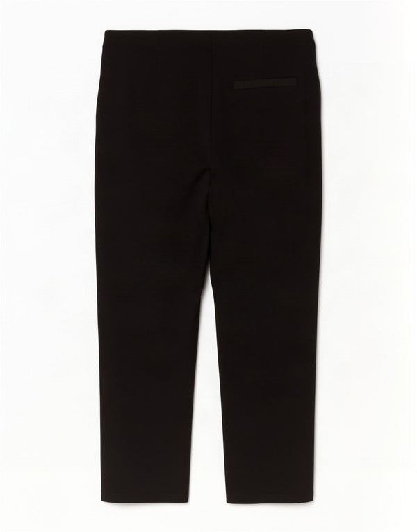 Marks & Spencer Pantalones Chinos Rectos para Mujer UK 40 Large W34 L28 Negro