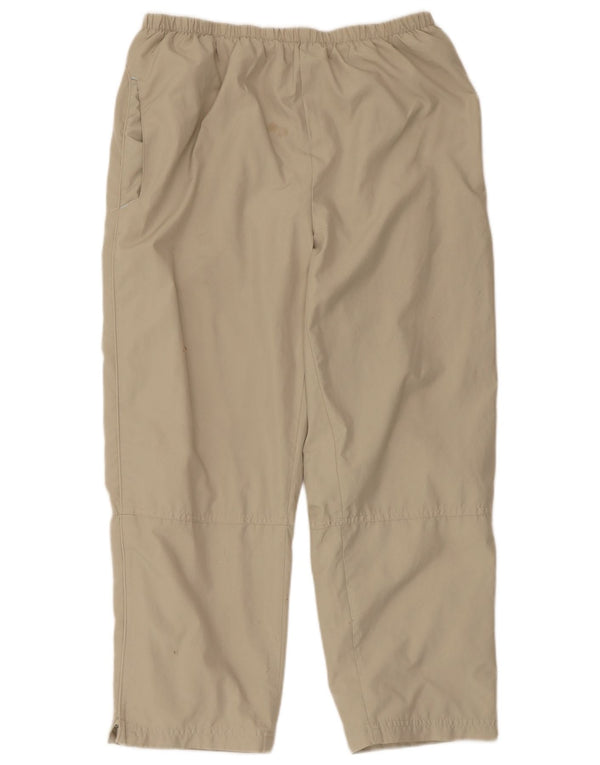 Reebok Pantalones de Chándal para Mujer ES 40 XL Beige Poliéster