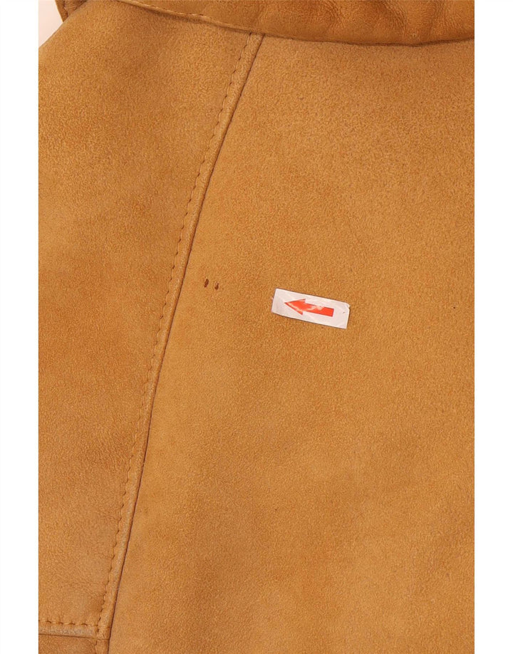 Chaqueta de piel de oveja extragrande para mujer Conbipel IT 42 Marrón medio
