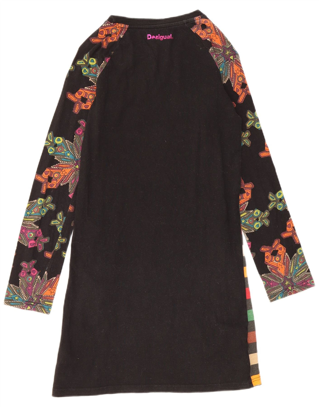 DESIGUAL Girls A-Line Dress 13-14 Years Multicoloured Patchwork Colourful