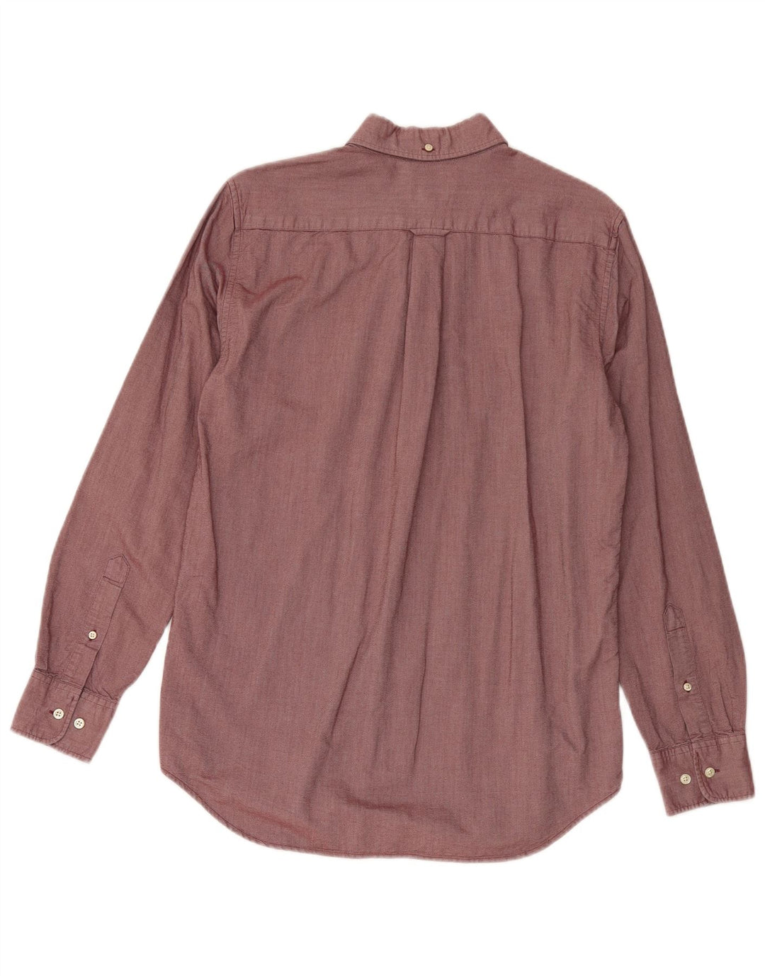 GANT Mens Regular Fit Shirt Size 37/38 Small Burgundy Cotton
