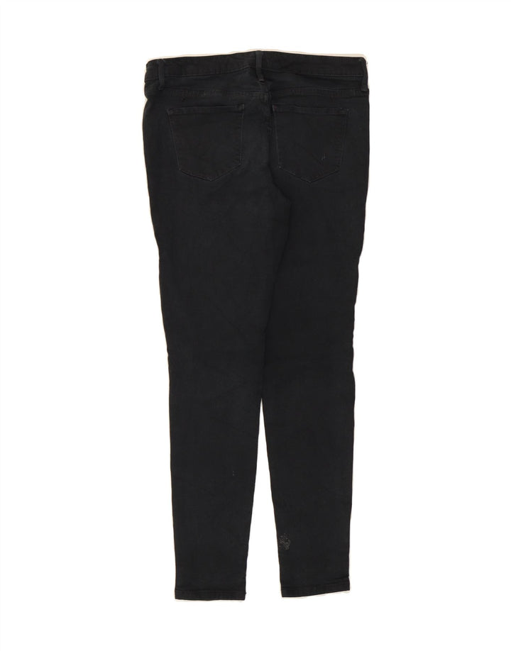 MOSSIMO Womens Mid Rise Jegging Jeans US 6 Medium W30 L28 Black Cotton Vintage Mossimo and Second-Hand Mossimo from Messina Hembry 
