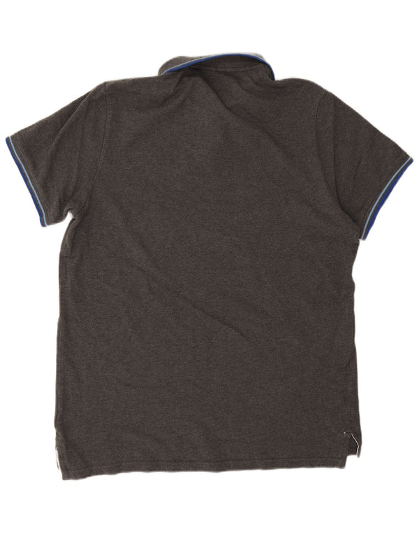 Superdry Polo para hombre 2XL Algodón gris