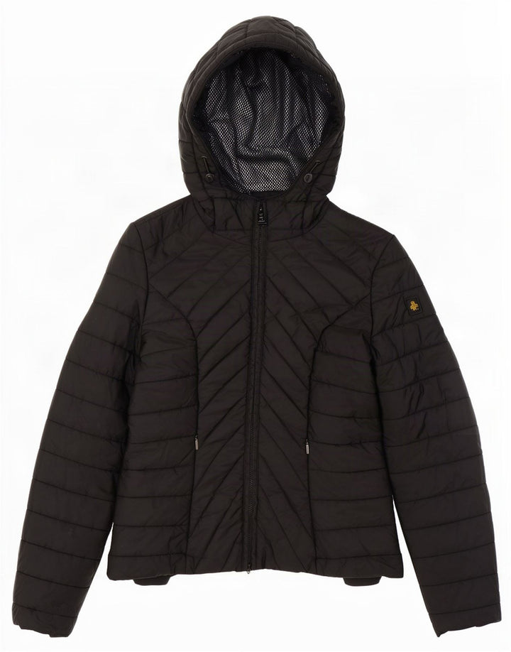Refrigiwear Chaqueta acolchada con capucha para mujer IT 48 Large Poliamida negra