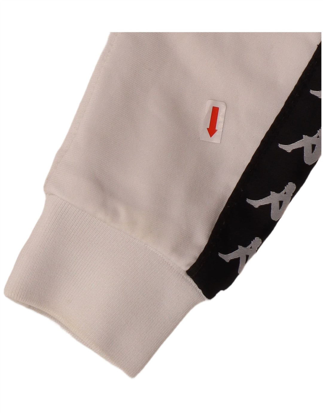 KAPPA Chaqueta de chándal gráfica para niñas 11-12 años pequeña blanca