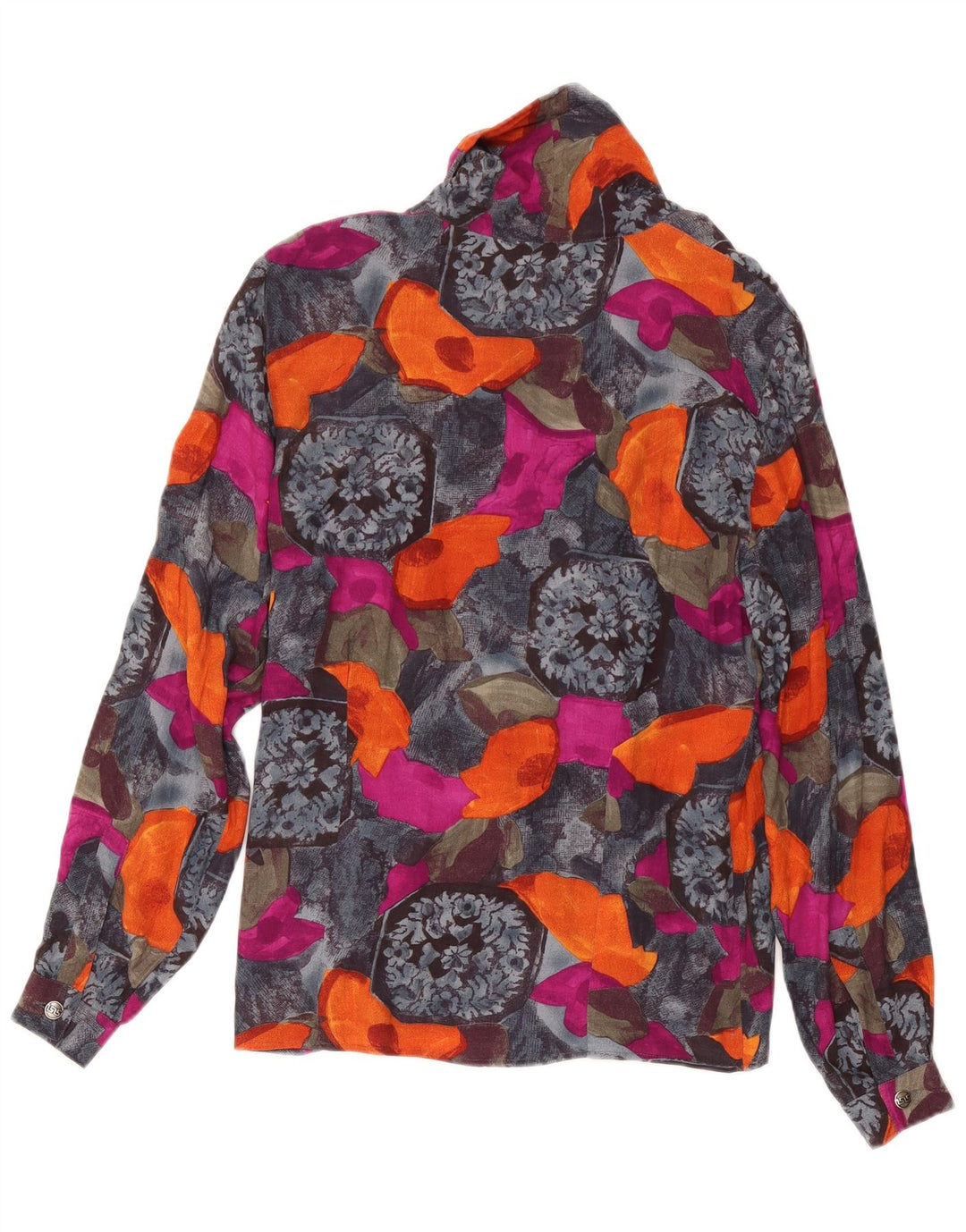 Saint Andrews Blusa camisera para mujer UK 44 Mediana Viscosa floral multicolor