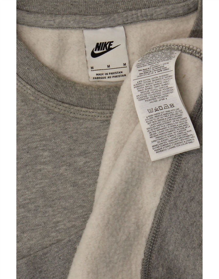 Sudadera Nike Jumper Gris Medio De Algodón Moteado