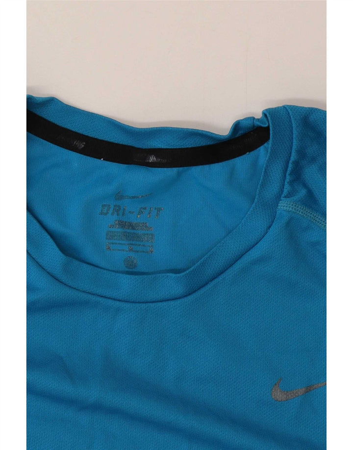 Camiseta Nike Dri Fit para hombre Azul medio