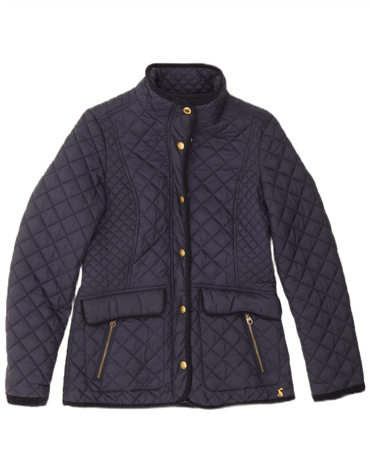 Chaqueta acolchada para mujer Joules UK 12 Medium Azul marino Poliamida