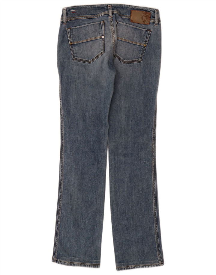 Diesel Mujer Reckfly Vaqueros Rectos W27 L32 Algodón Azul