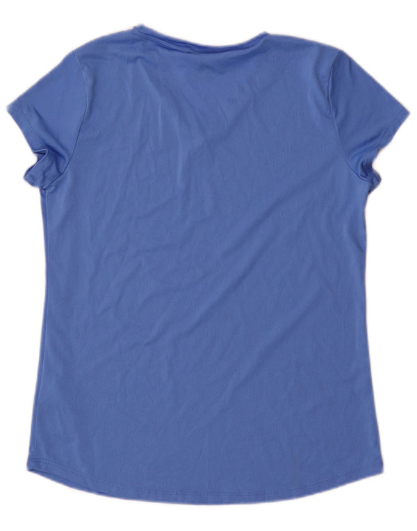 Puma Camiseta para mujer Top UK 12 Azul medio Poliéster