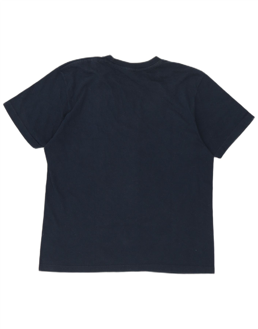 CHAMPION Camiseta gráfica para hombre Top Small Azul marino Algodón
