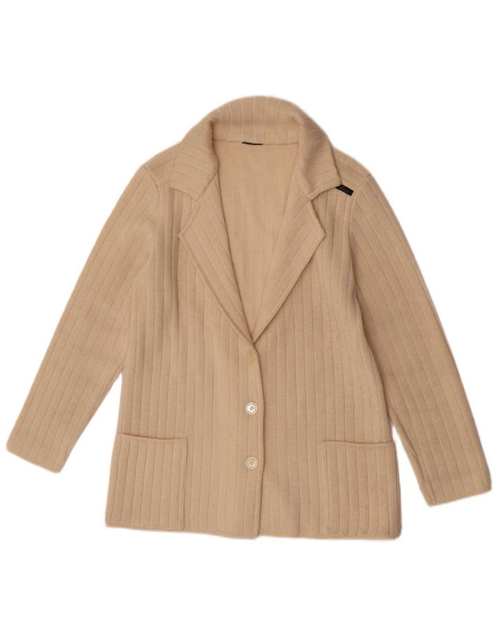 Leeds - Cárdigan para mujer, talla 10, color beige