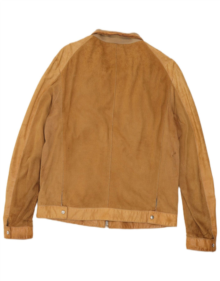 AFG Chaqueta de gamuza para hombre IT 50 Large Beige