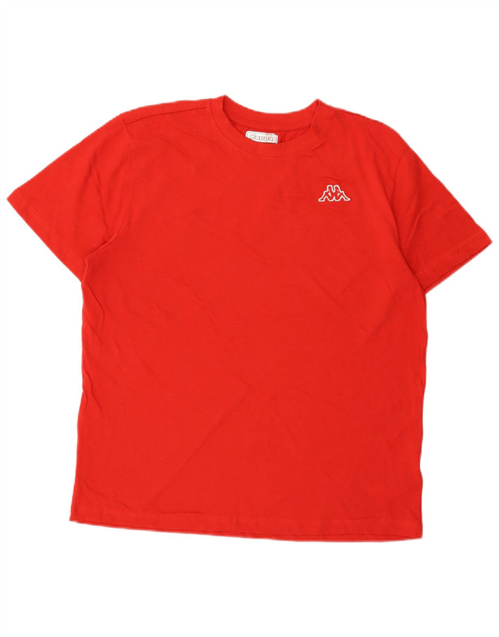 Kappa - Camiseta para hombre, talla grande, color rojo, algodón