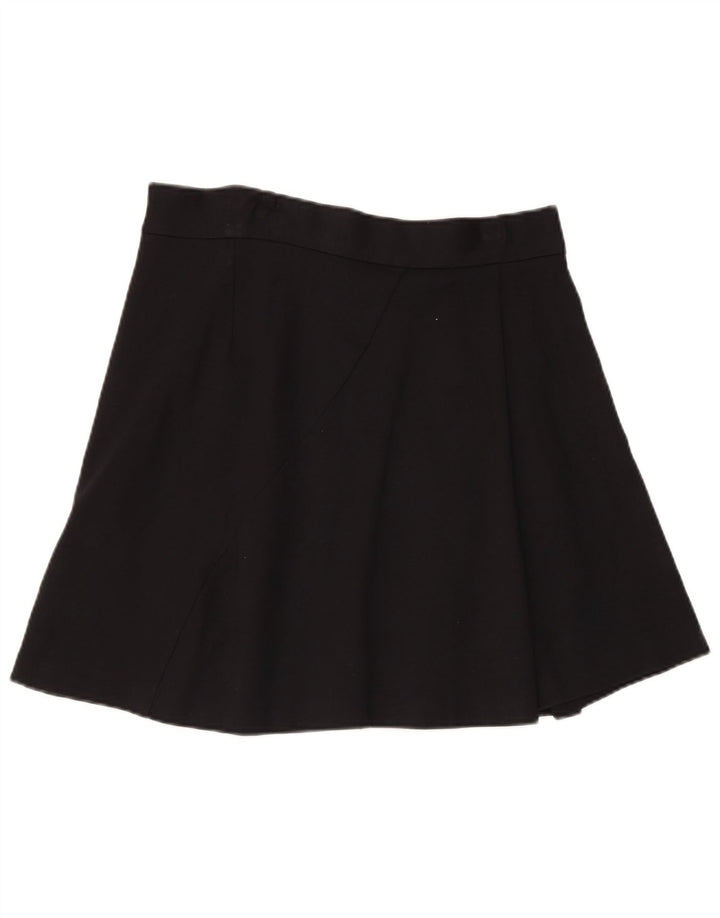 Minifalda Benetton Mujer W32 Grande Negro