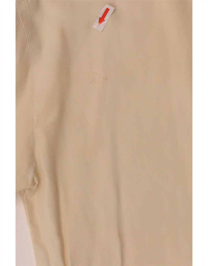 Camisa Marella para mujer Reino Unido 42 Seda beige mediana