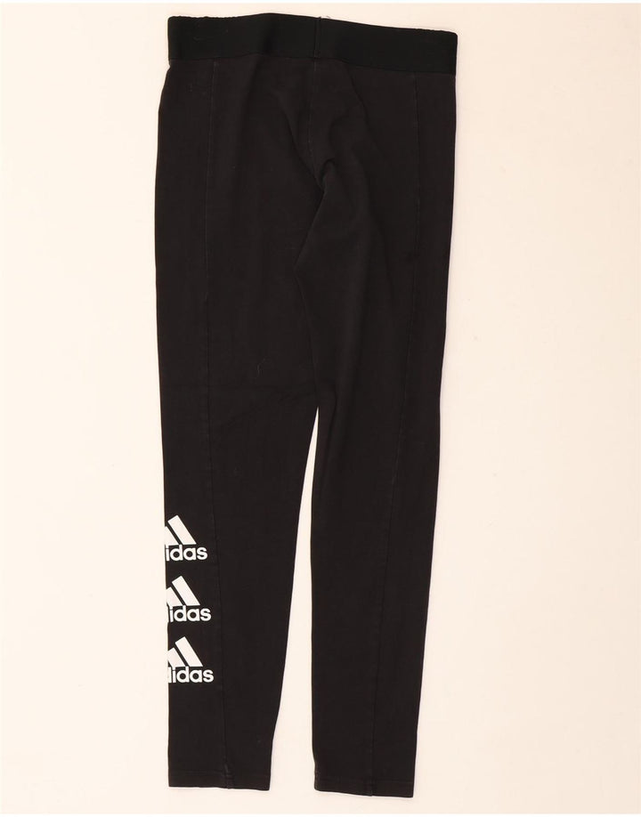 Adidas Leggings gráficos para mujer Reino Unido 12/14 Mediano Negro