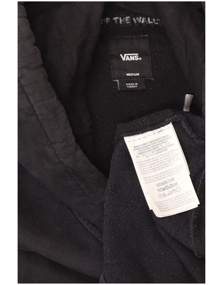 Vans Hombre Sudadera Con Capucha Jumper Medium Negro Algodón