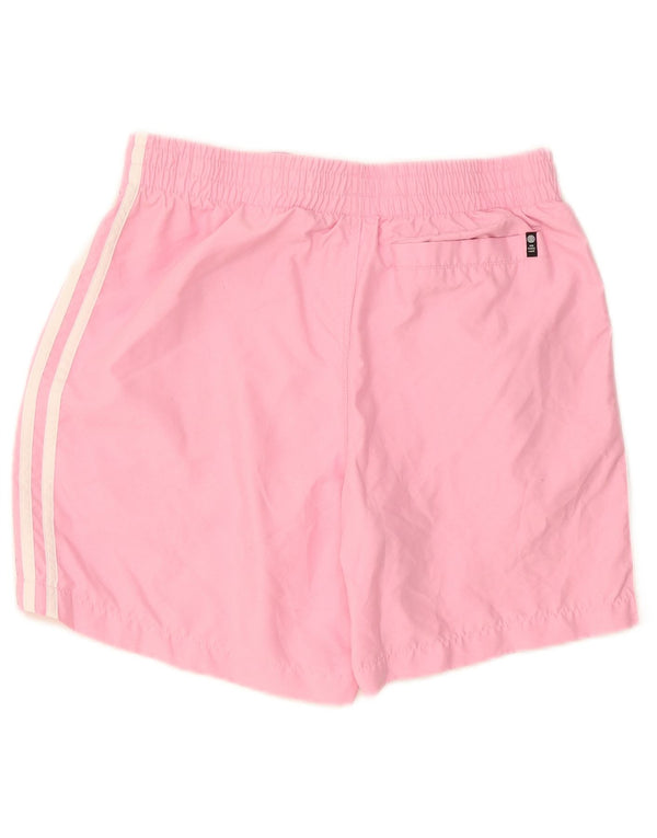 Adidas - Pantalones cortos deportivos para mujer, talla 40, color rosa mediano