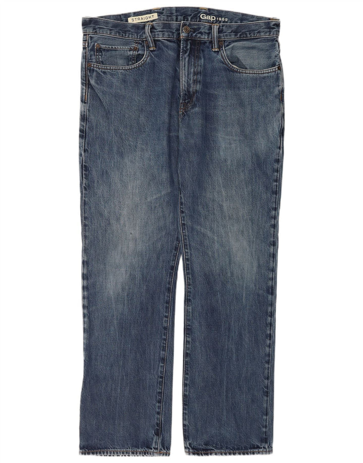 Vaqueros rectos Gap para mujer W36 L32 Algodón azul