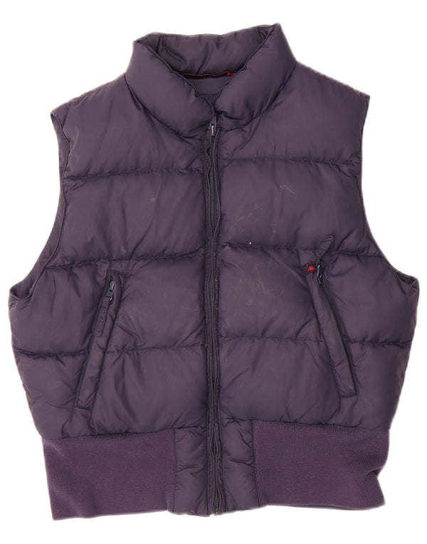 Chaleco acolchado Kappa para mujer UK 46 Large Poliamida azul marino