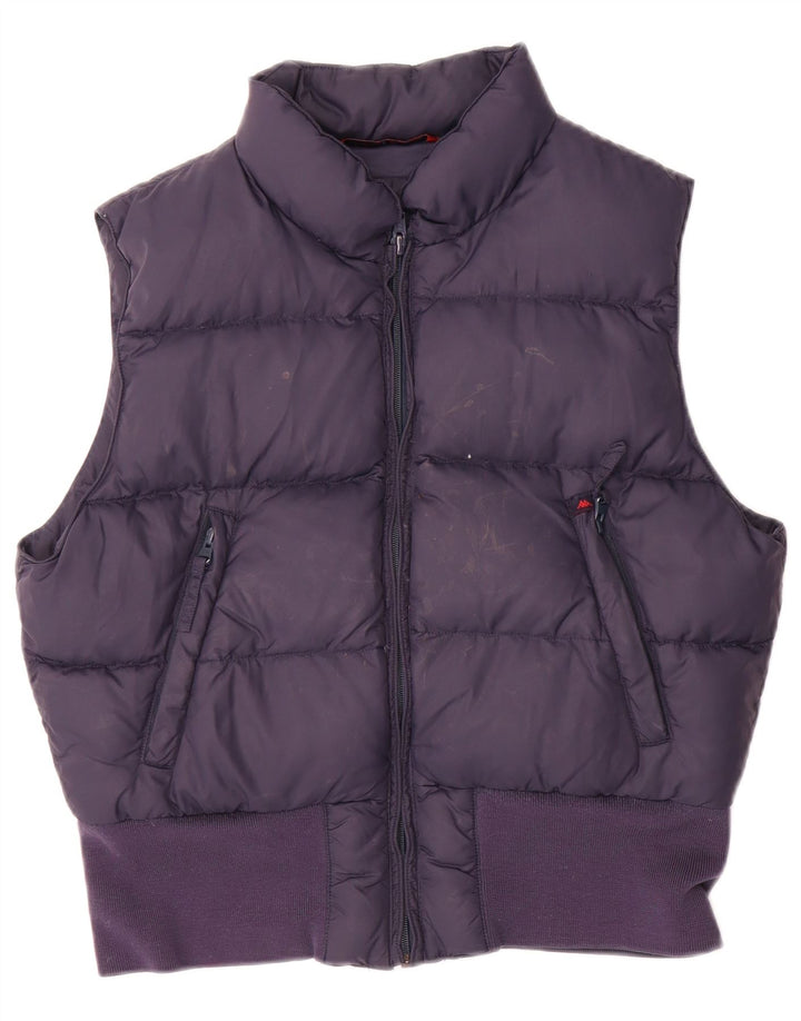 Chaleco acolchado Kappa para mujer UK 46 Large Poliamida azul marino