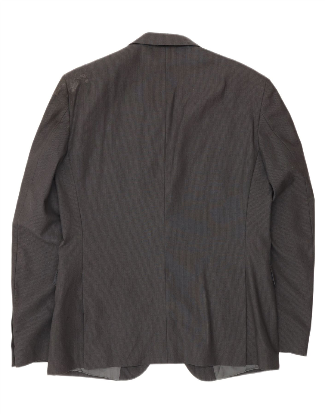 Calvin Klein Chaqueta tipo blazer de 2 botones para hombre IT 52 XL Lana gris