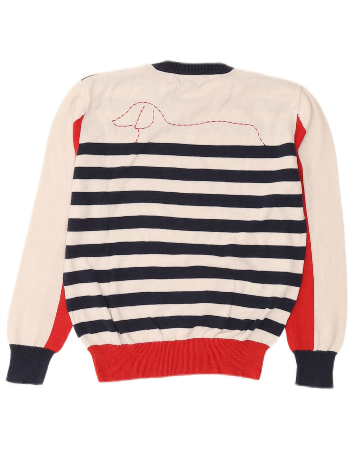 Harmont & Blaine - Jersey de cuello redondo para mujer, talla 40, talla grande, multicolor