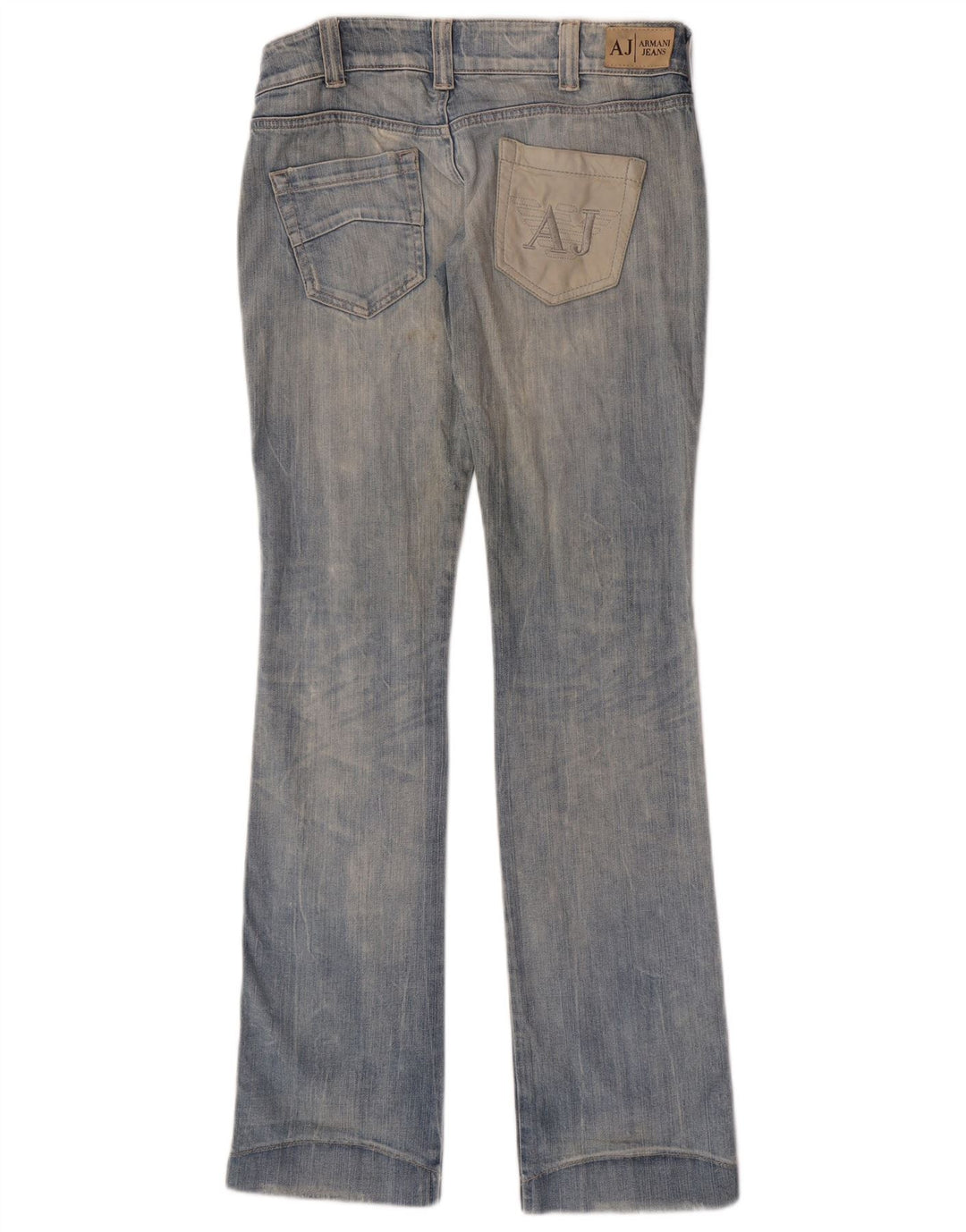 Vaqueros Armani Mujer Rectos W26 L34 Azul